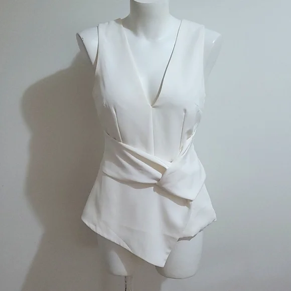 Faith in love size 10 white top - Picture 1 of 7